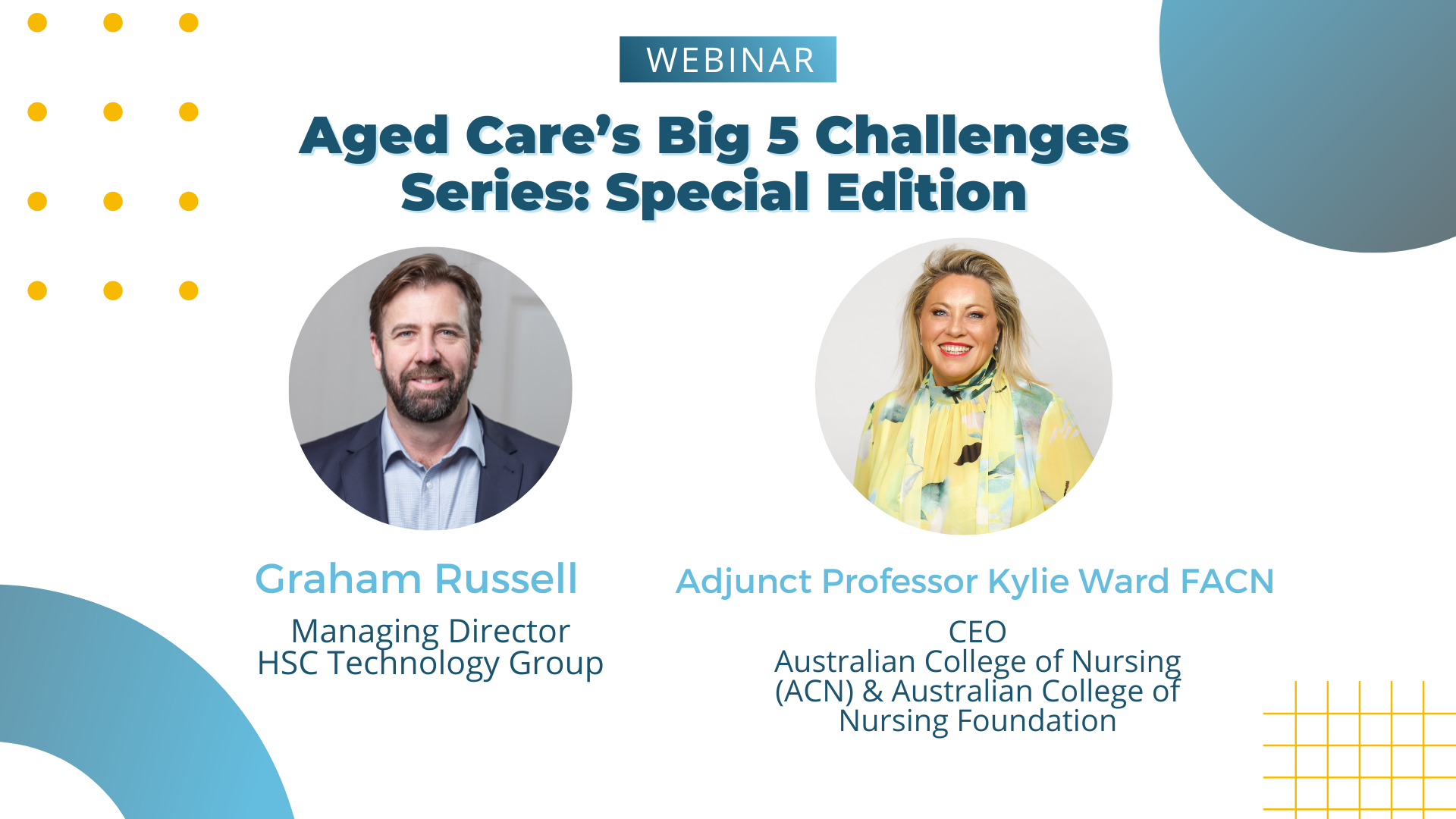 aged care's big 5 challenges webinar Special Edition