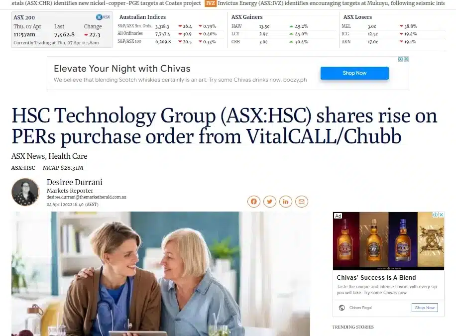 Talius Group Shares Rise on PERs Purchase